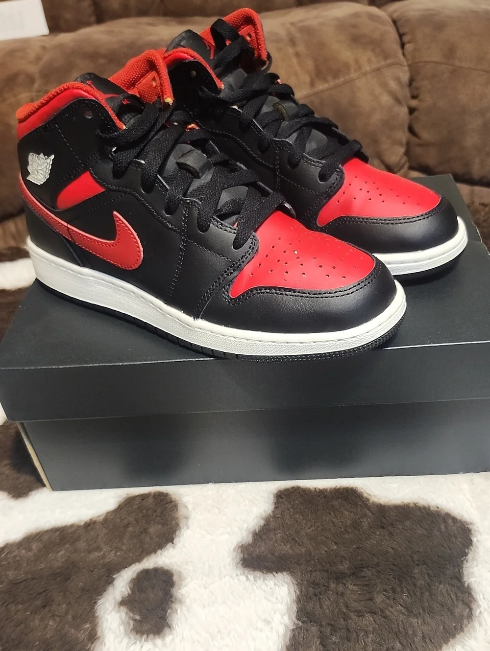 Black & Red Air Jordan 1